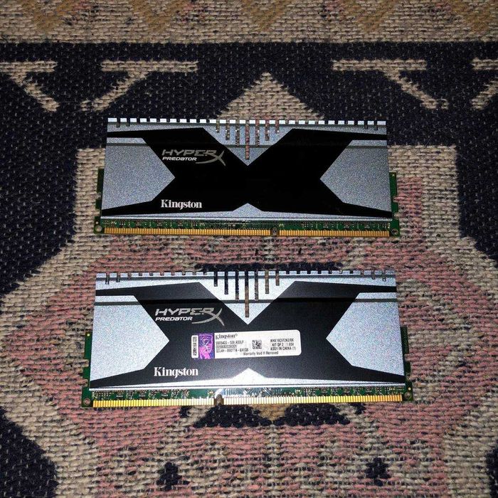 Oперативна пам'ять Kingston HyperX Predator DDR3 2x4GB 1600MHz CL9