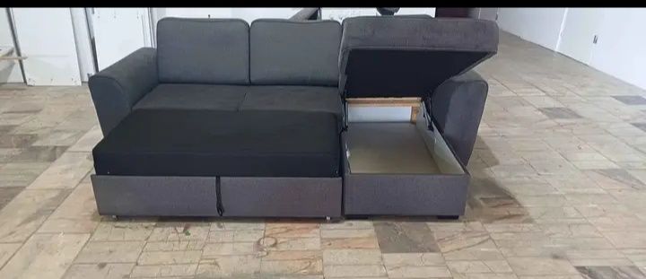 Sofá Chaise Long com Arrumação e Cama