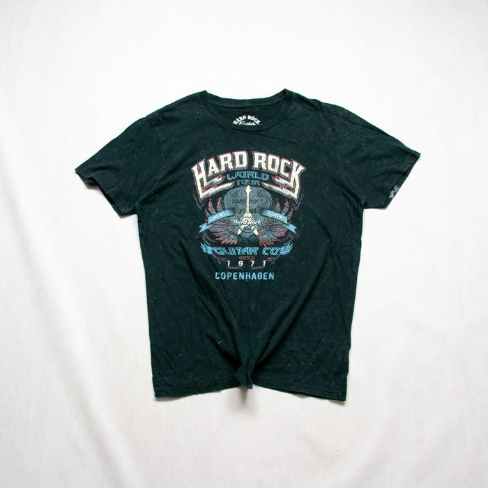 Hard Rock Cafe World Tour Copenhagen t-shirt L/XL slim