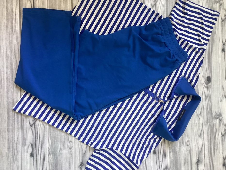 Костюм женский трикотажный двойка батал большой размер 52 54 56