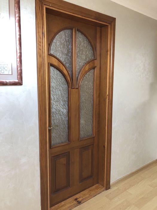 Міжкімнатні двері сосна + коробка 2 шт