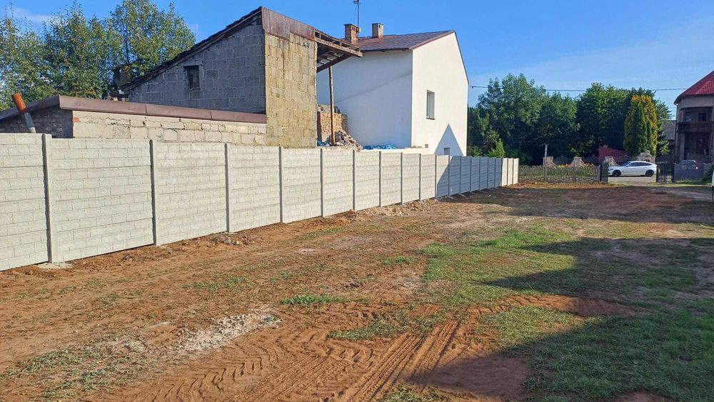 Ogrodzenia Betonowe/Palisadowe/Panelowe MONTAŻ Szybka Realizacja