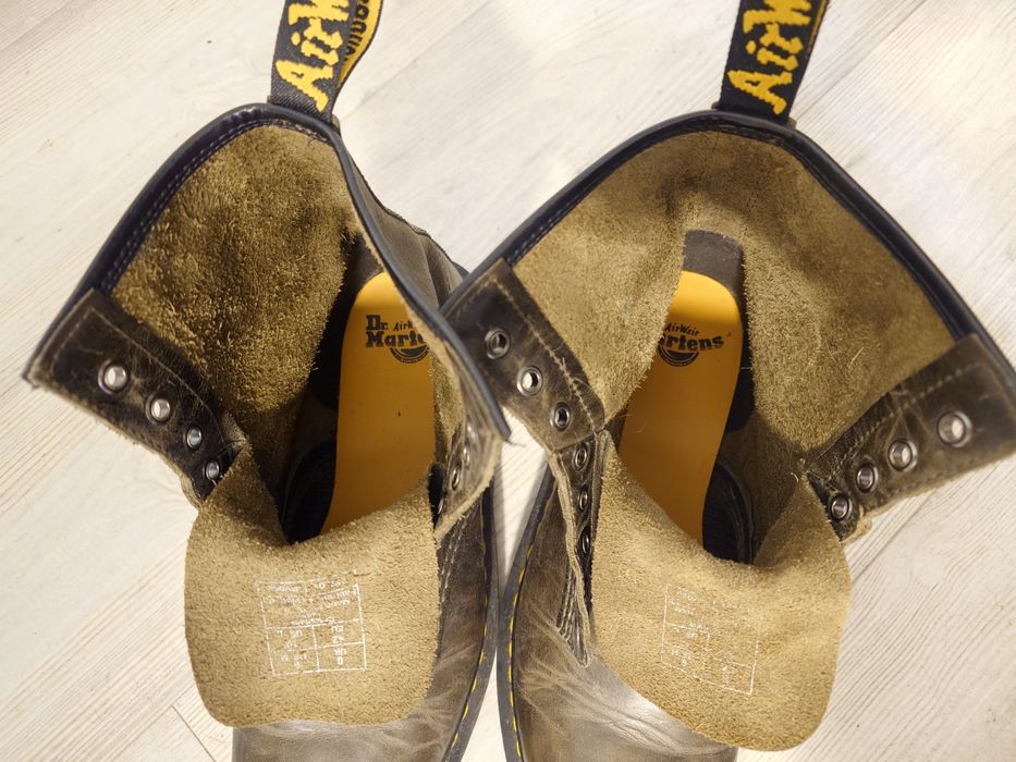 Buty Dr. Martens oliwkowe/ciemno zielone