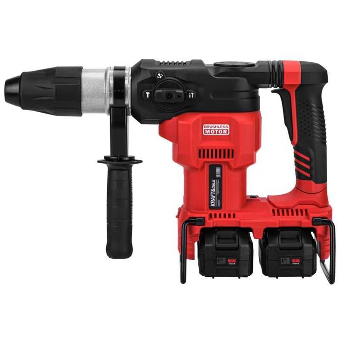 Młot udarowy akumulatorowy SDS-MAX 10J BEZSZCZOTKOWY 2x aku 4Ah KD3192