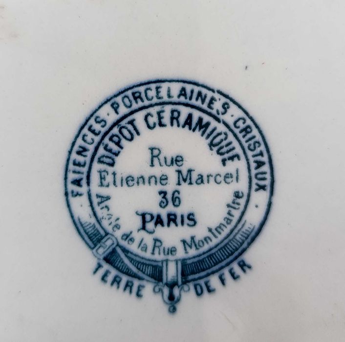 Travessa em Faiança Francesa