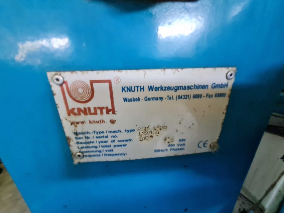 Retificadora cilíndrica Knuth RSM 1500 C