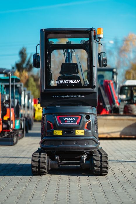 NOWA koparka 1,5T Diesel 25 KM 3 CYLINDRY Dwusekcyjna pompa Ramię skr