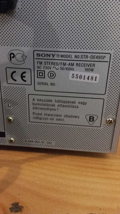 Receiver Sony STR-DE495P