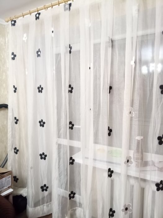 Тюль на карниз 2.5м