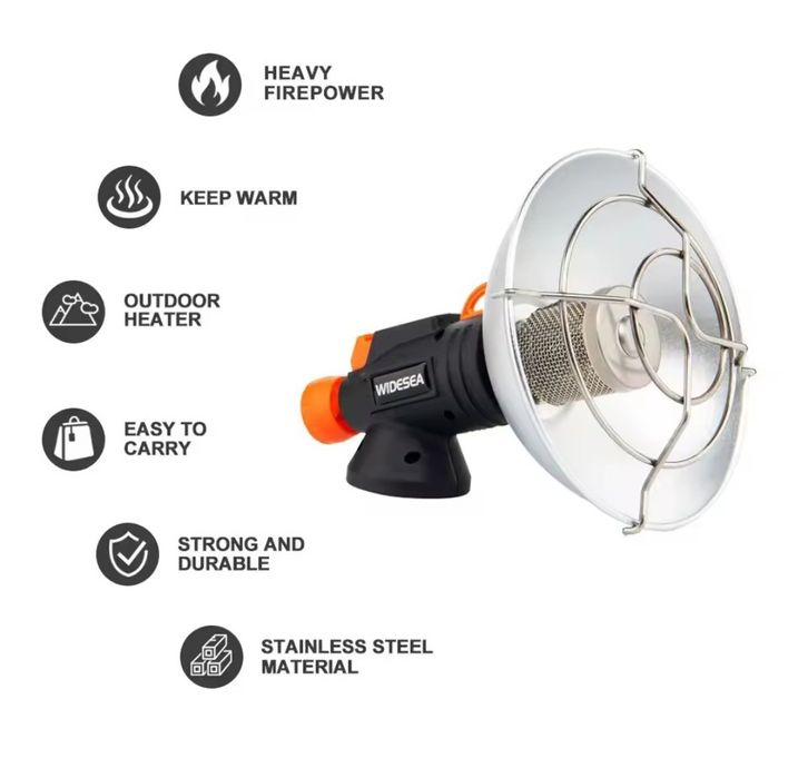 Продам газовый обогреватель от туристических газовых баллончиков.