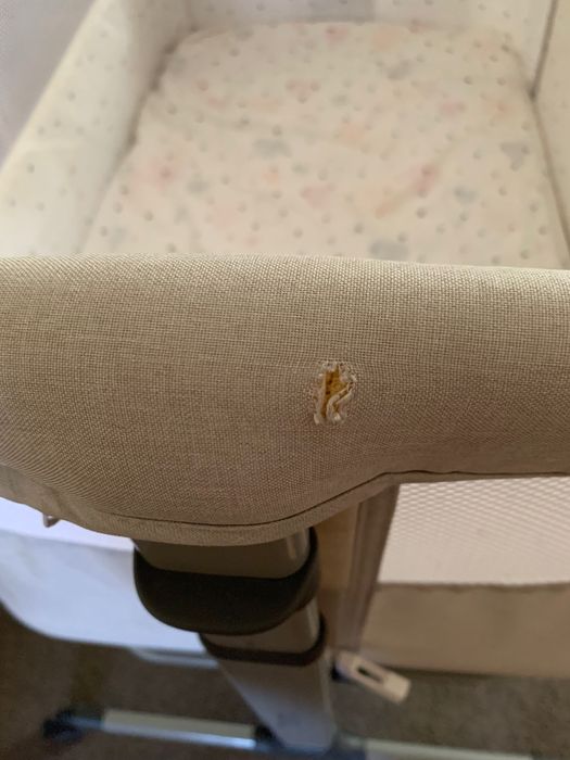 Продам приставне ліжко MoMi Revo Light grey.