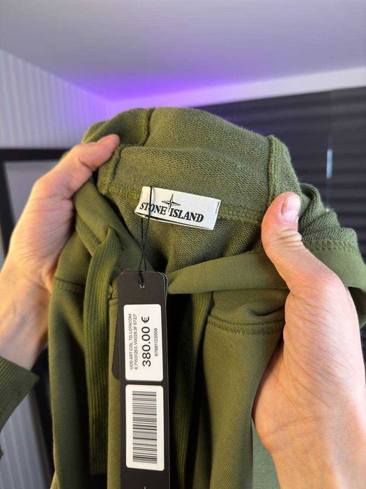 ‼️ХУДІ STONE ISLAND|Демісезонне Худі STONE ISLAND у зеленому|Худи|Худі