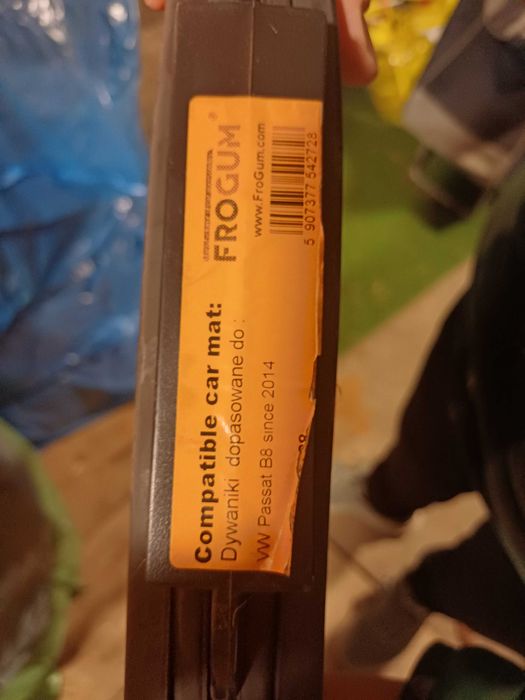 Dywaniki gumowe Passat b8