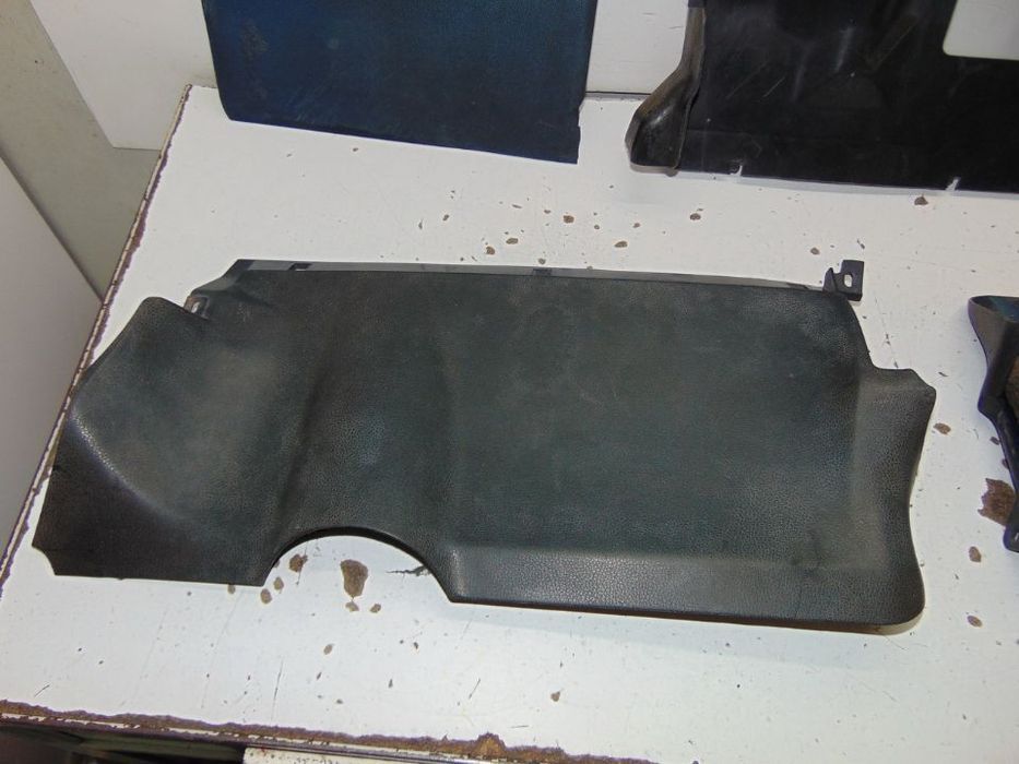 Mercedes w123 guarnições plásticas azuis