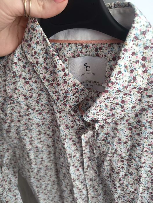 Koszula premium w kwiaty biznesowa