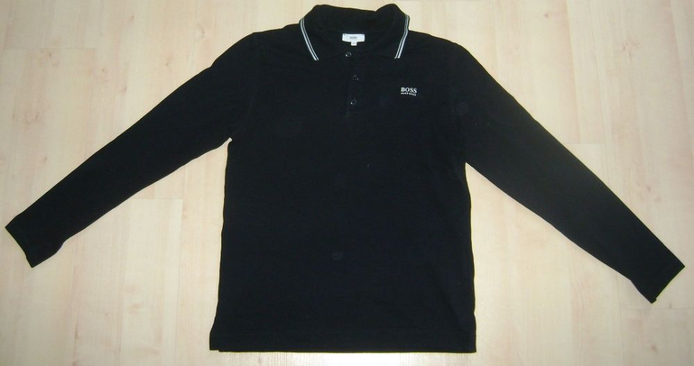 jak nowe HUGO BOSS oryginalne polo z długim rękawem bluzka bluza roz S