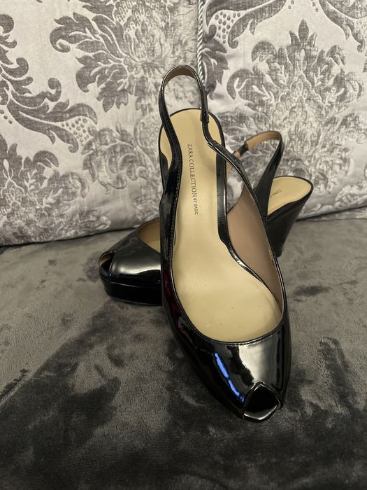 Buty lakierowane czarne rozm 39