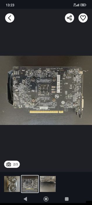 Placa Gráfica 1650 4GB