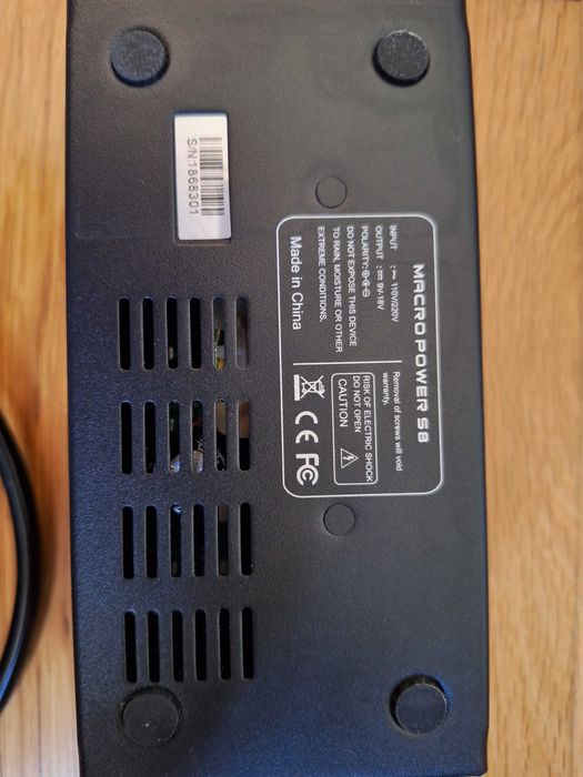 Fonte de Alimentação - Mooer: Macro Power S8