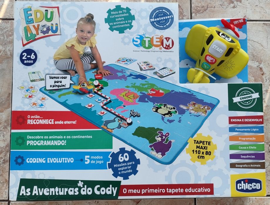Tapete interativo e educativo  - Chicco - Como Novo