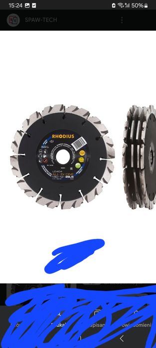 Bruzdownica Rhodius 403s