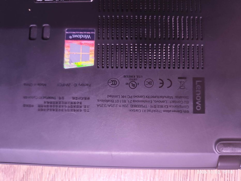 Lenovo ThinkPad X1 Carbon – i7 / 16 GB RAM / 1 TB SSD – Stan idealny!