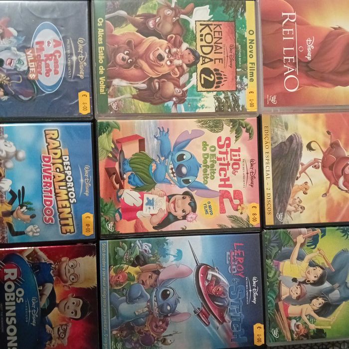 Filmes em Dvd de Animação da Walt Disney II.