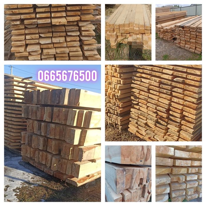 Пиломатеріали: дошки, балки, крокви рейки