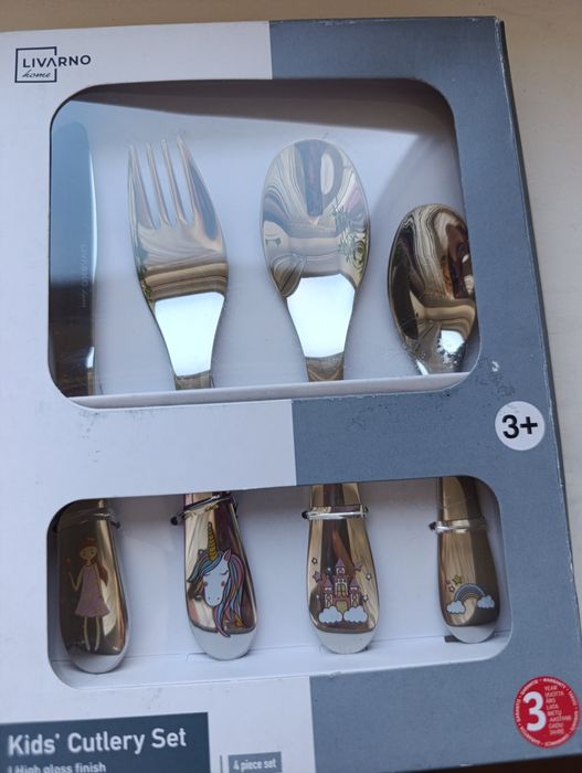 Sztućce dla dziewczynki