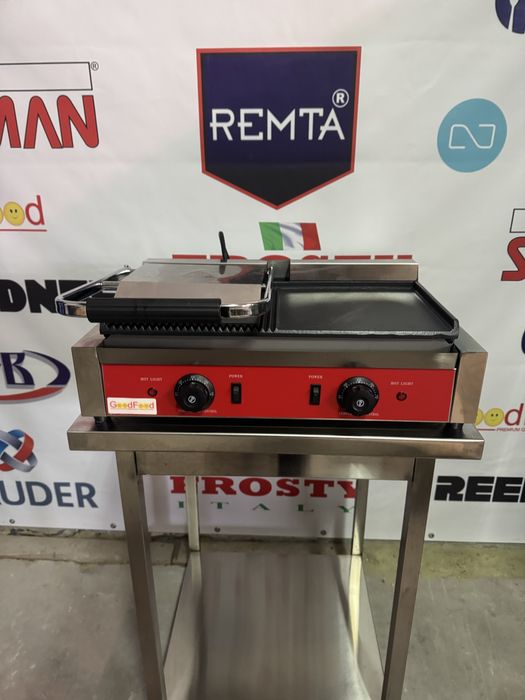 Гриль Прижимний+Жарочна Поверхня Комбінований Новий!!!