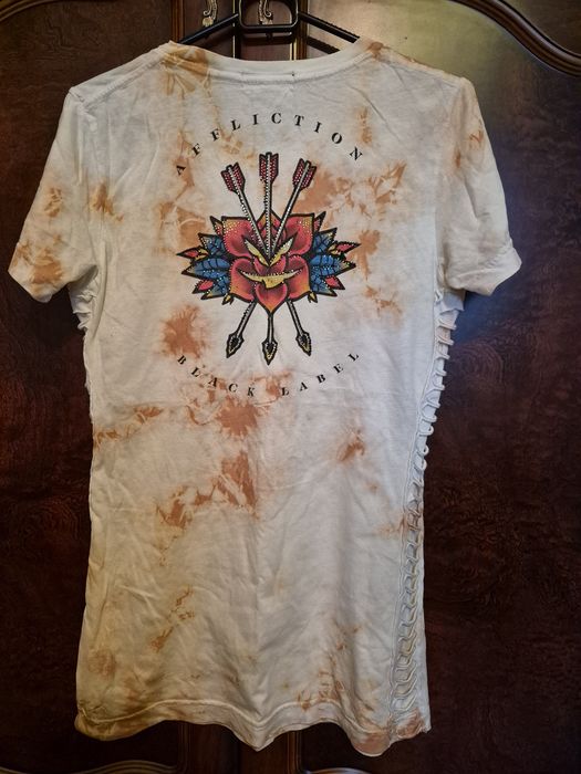 Bluzka t-shirt Affliction damska M