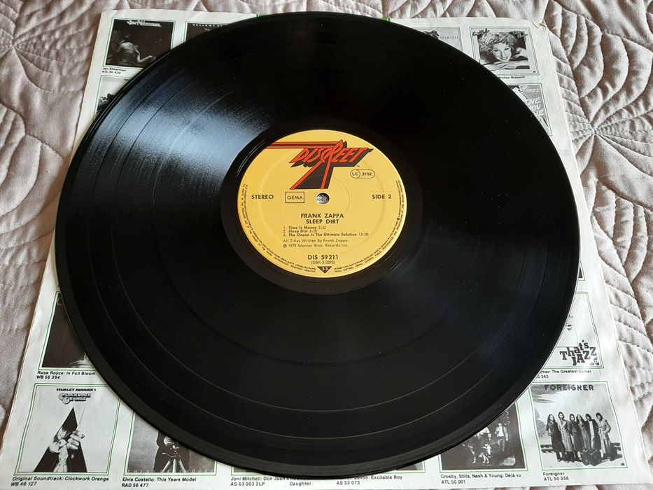 Frank Zappa - Sleep Dirt - Germany - Vinil LP
