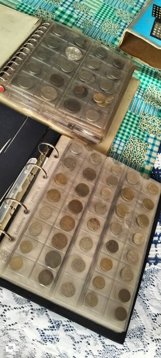 Notas e moedas de coleção