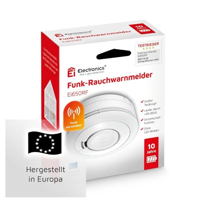 Bez przewodowe czujniki dymu