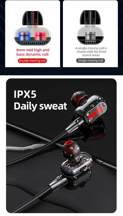 Беспроводные наушники Lenovo he05 Pro Bluetooth 5.0