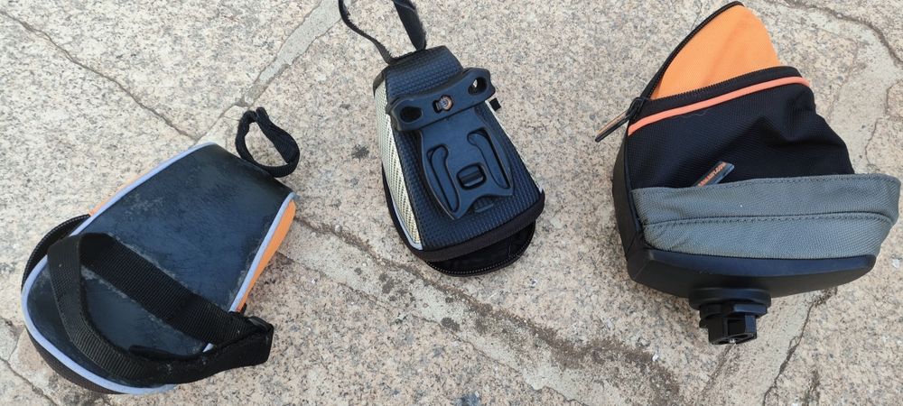 Bolsa de assento para bicicleta