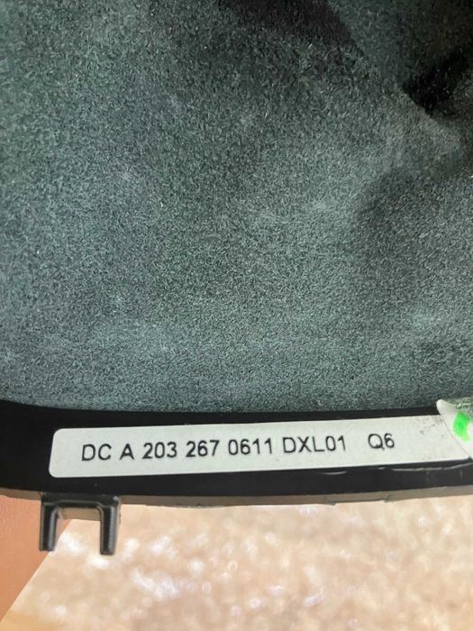 Manete alavanca velocidades Mercedes C W203 manual / CLC / CLK W209 manual facelift elegance