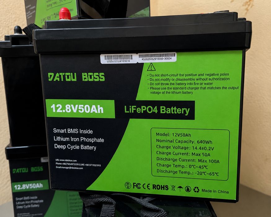 НАЯВНІСТЬ‼️ Литий-железо-фосфатный аккумулятор LifePO4 12.8v 100Ah BMS