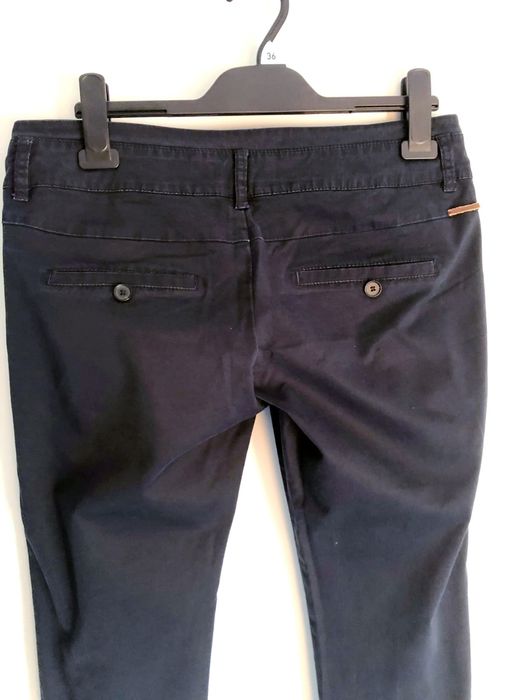 Spodnie Reserved 36 granatowe