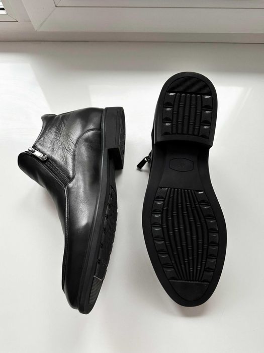 Мужские кожаные ботинки туфли Vitto Rossi натуральная кожа