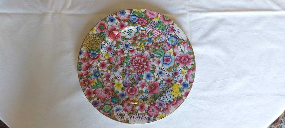 Serviço de chá em porcelana “Mil Flores” de Macau