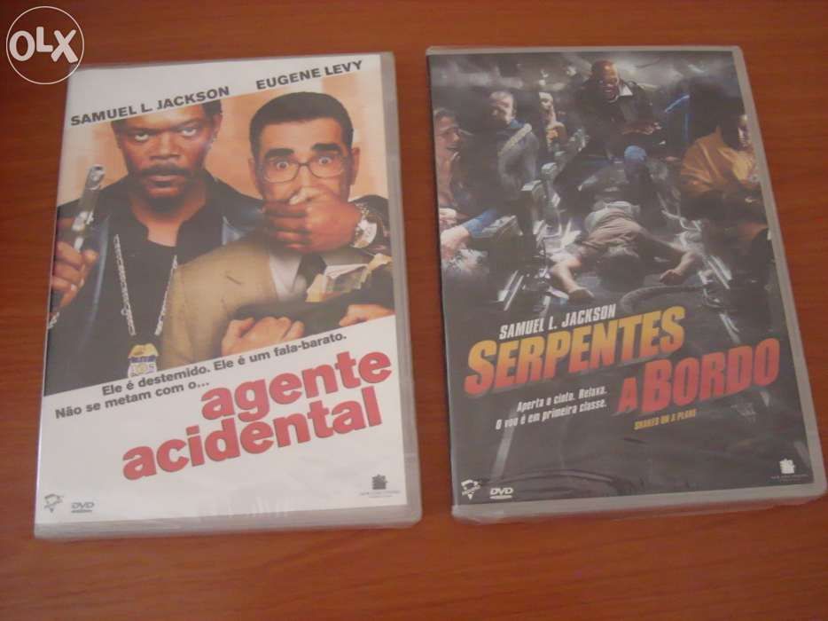 Lote de 4 filmes em DVD novos