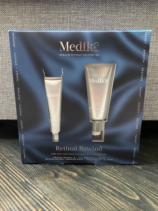 MEDIK8 Retinal Rewind Набір для омолодження шкіри обличчя та зони очей