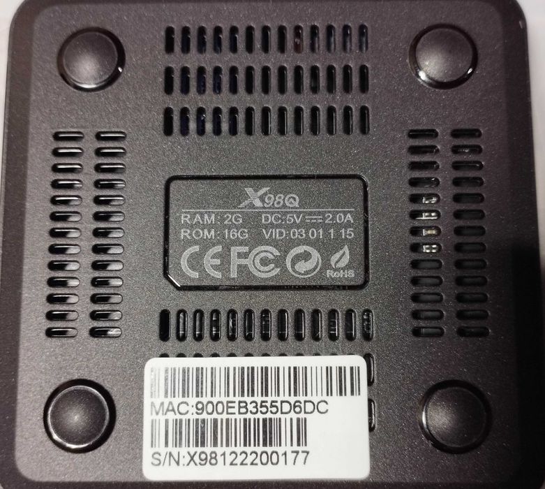 Смарт Бокс ТВ приставка Android 11 Smart BOX X98Q