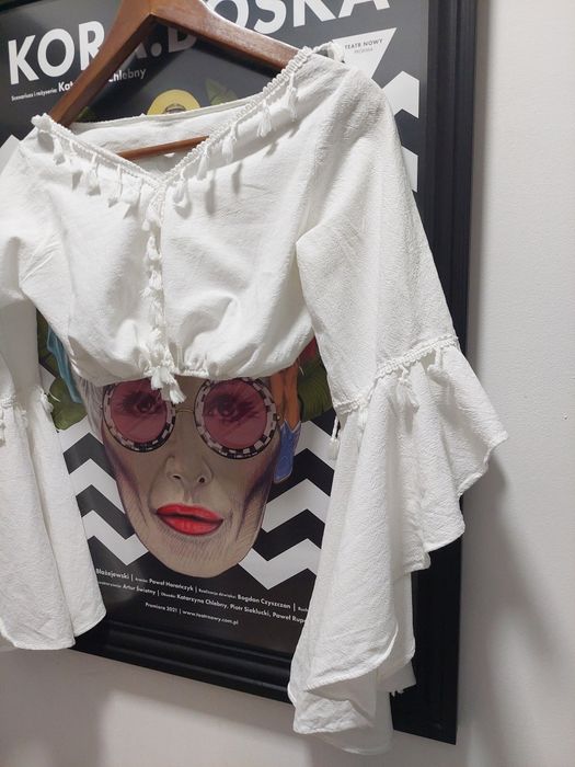 Biała bluzka #efektwow