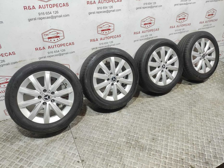 Conjunto Jantes R16 Mercedes Benz Classe A W176 Original
