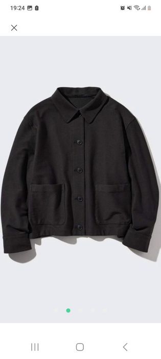 Жакет uniqlo L, коричневый новый