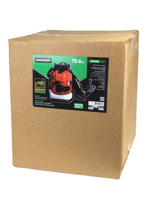 SOPRADOR MADER 75.6 CC A GASOLINA COM MOCHILA LL29