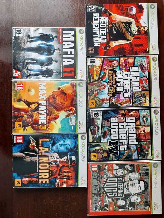 GTA + Red Dead Redemption + Max Payne 3 | Rockstar Collection Xbox 360