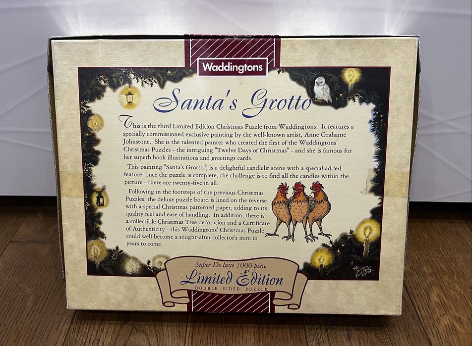 Пазл новорічний на 1000 деталей Waddingtons Limited Edition